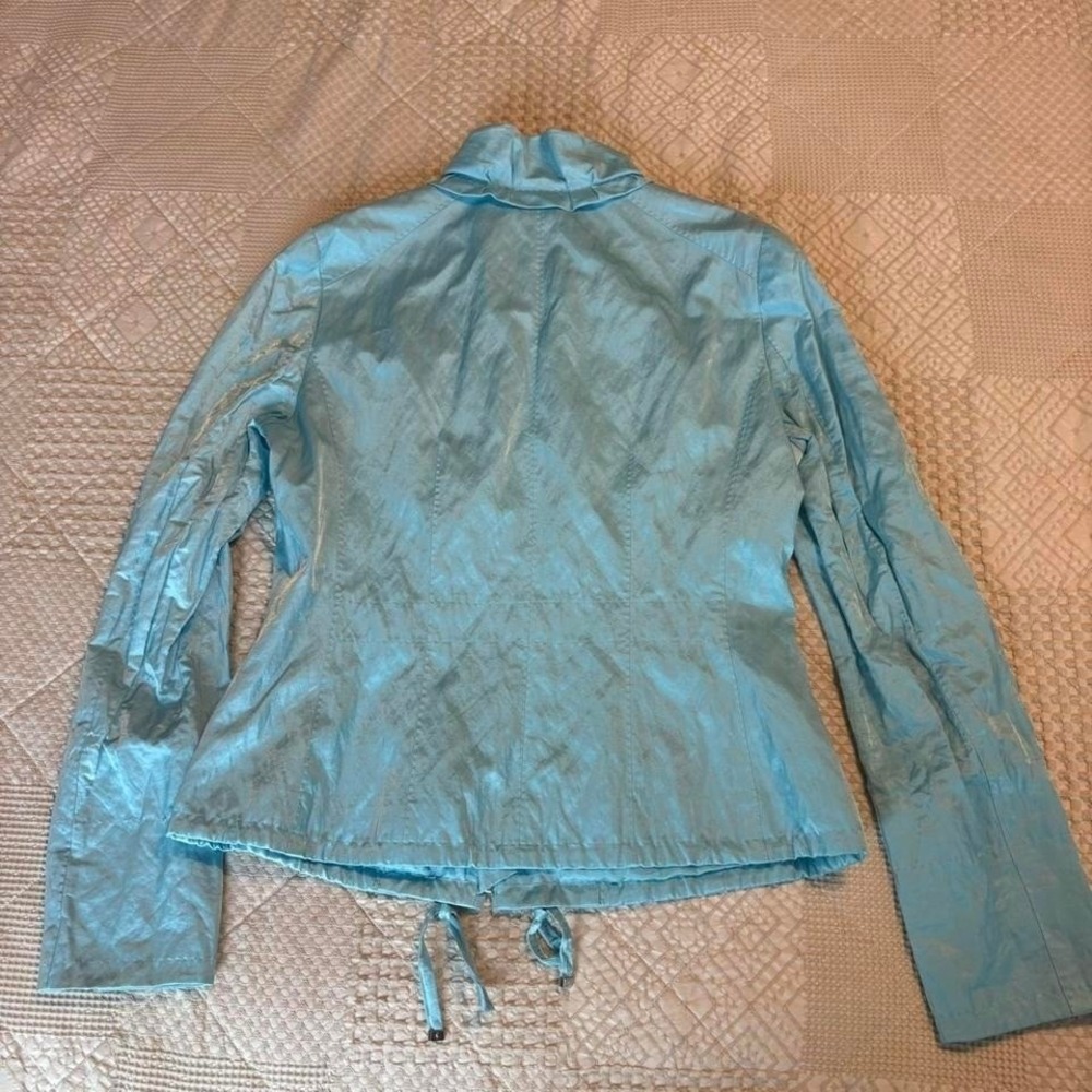 VTG Per Se Designer blue metal jacket - Picture 5 of 6